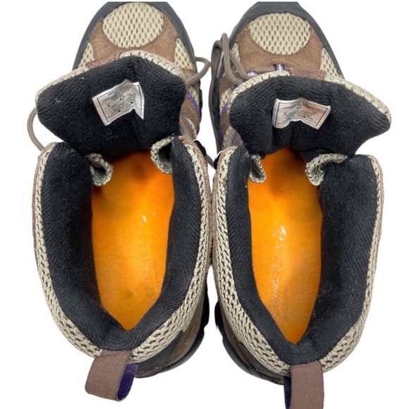 Merrell 💜 Women's Moab Mid Ventilator Purple Suede Mesh Vibram US Size 9M - Picture 6 of 9